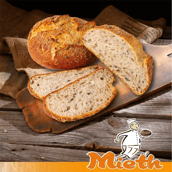 Brot des Monats August- Rustikales Dreikornbrot